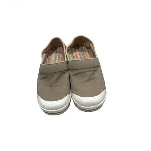 DANSKO Vegan Volley Green Canvas Clogs Slip-on Shoes SZ 38